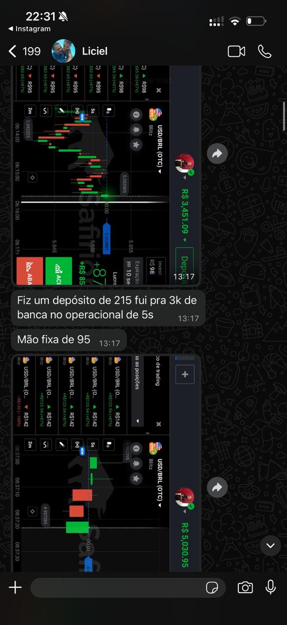 Depoimento de aluno